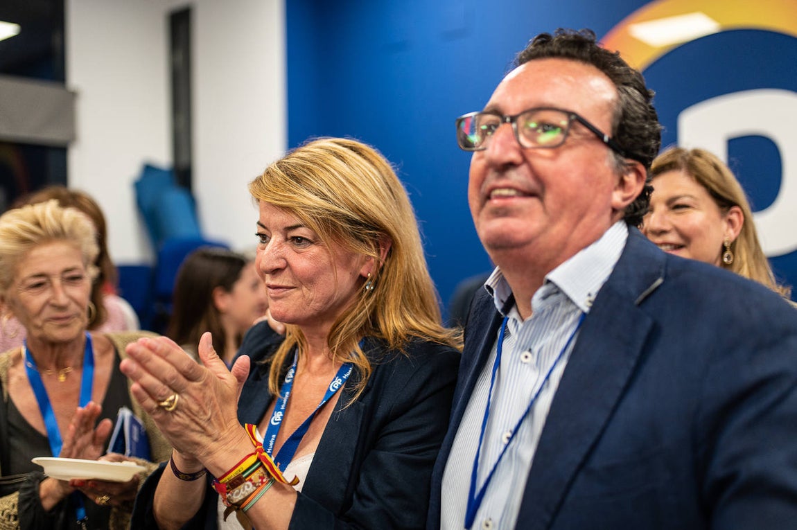 Los momentos de la victoria electoral de Pilar Miranda