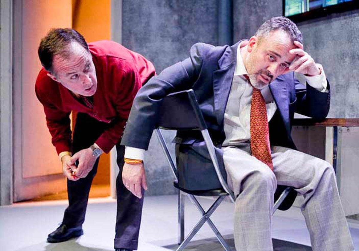 La obra 'El traje', con Javier Gutiérrez y Luis Bermejo, una de las propuestas teatrales de otoño