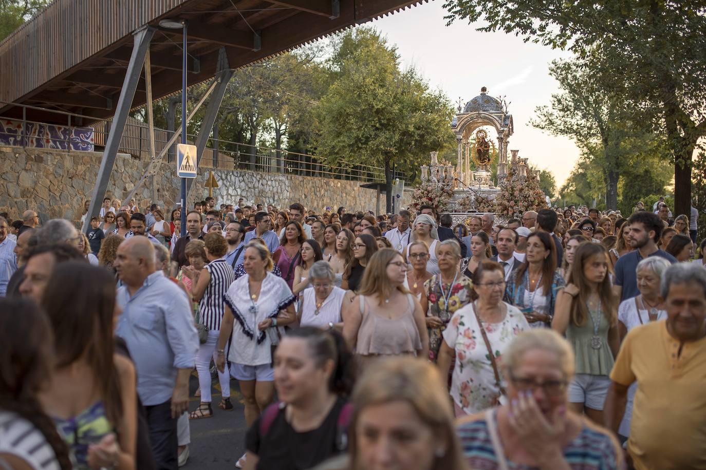 Las mejores imágenes de la bajada de la Virgen de la Cinta