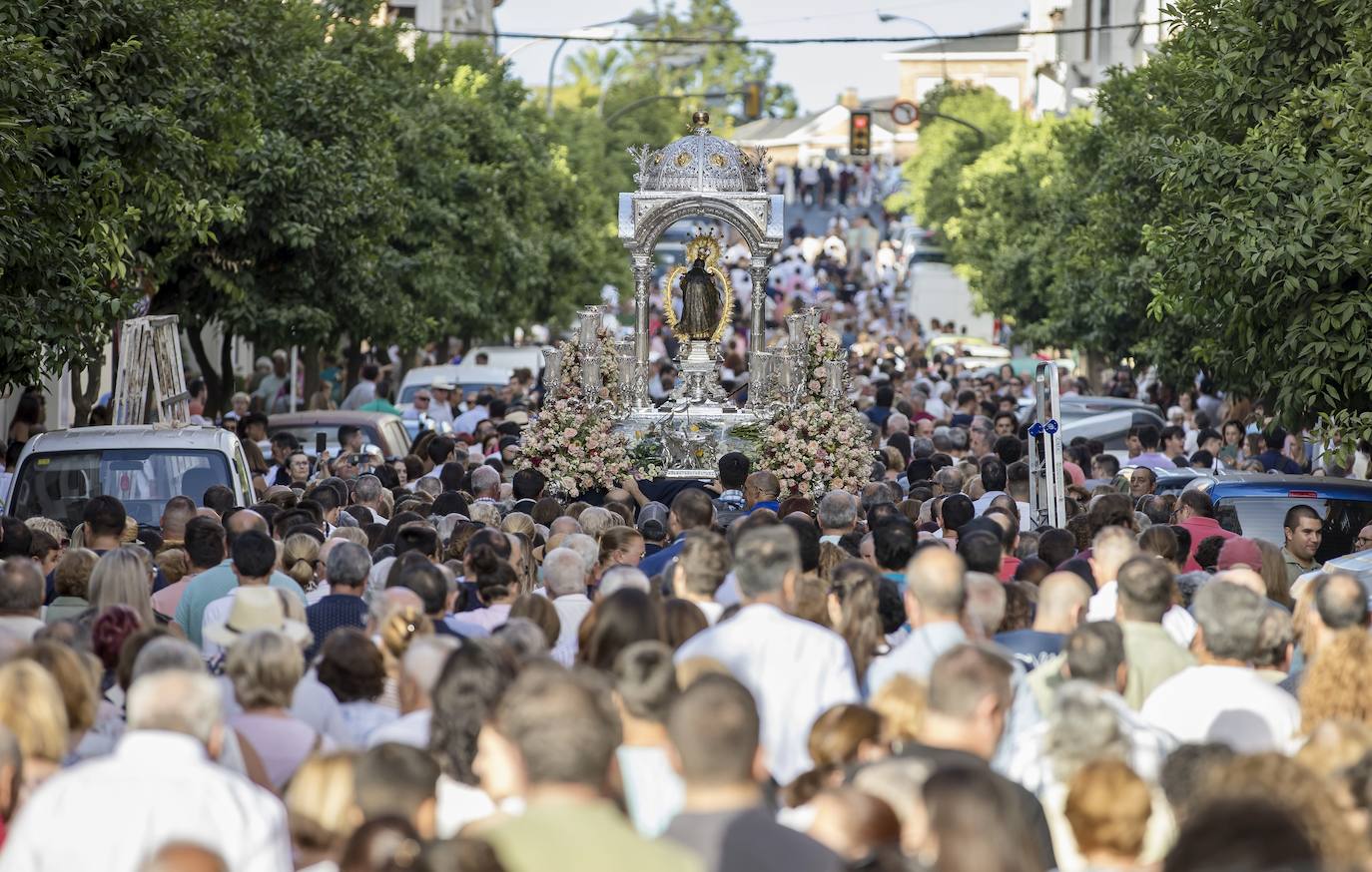 Las mejores imágenes de la bajada de la Virgen de la Cinta