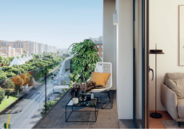 En venta las últimas viviendas del edificio Novo Florida en la avenida Andalucía, con piscina en cubierta y gimnasio