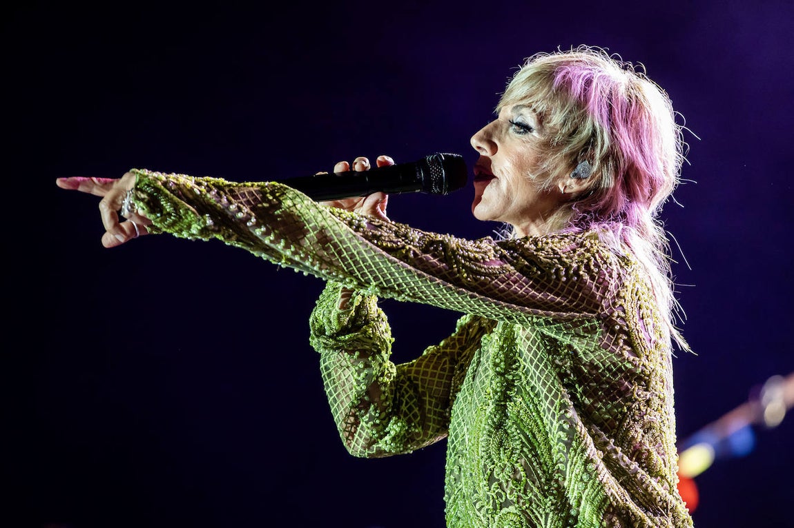 Ana Torroja, en concierto en Huelva: todas las imágenes