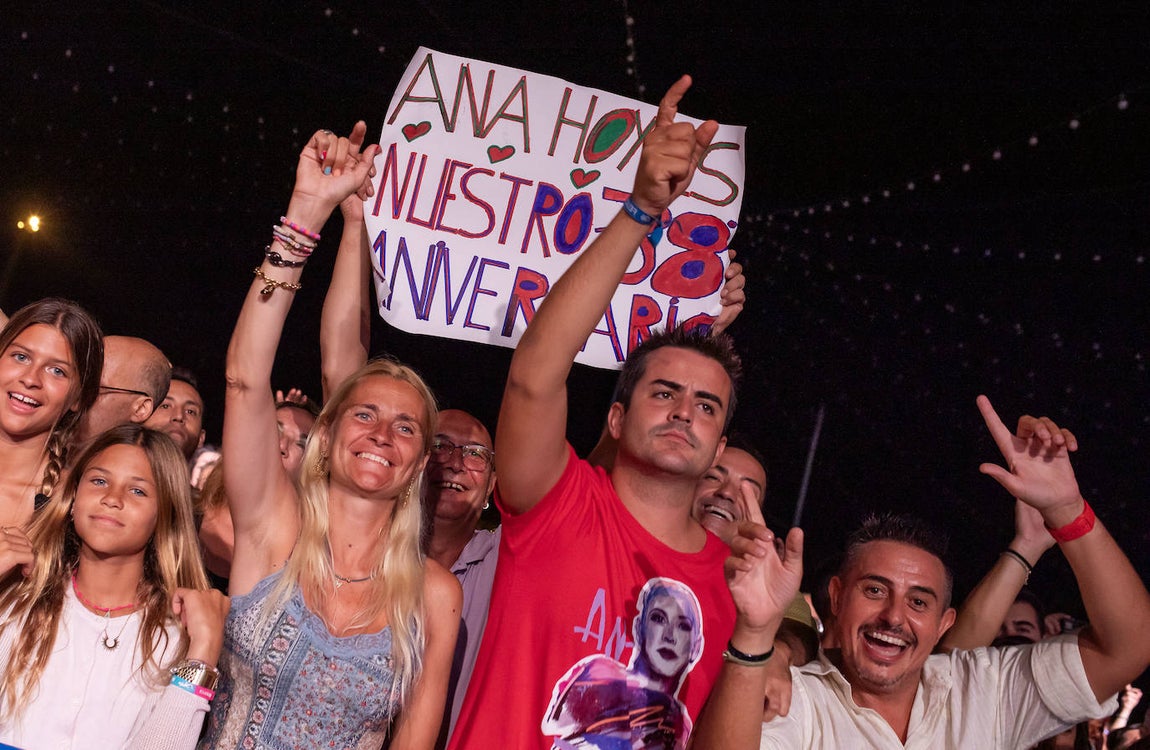 Ana Torroja, en concierto en Huelva: todas las imágenes