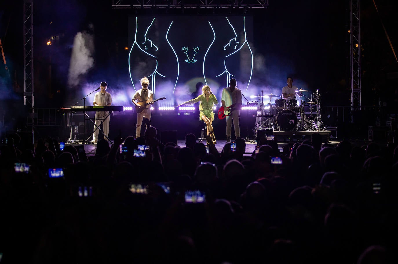 Ana Torroja, en concierto en Huelva: todas las imágenes