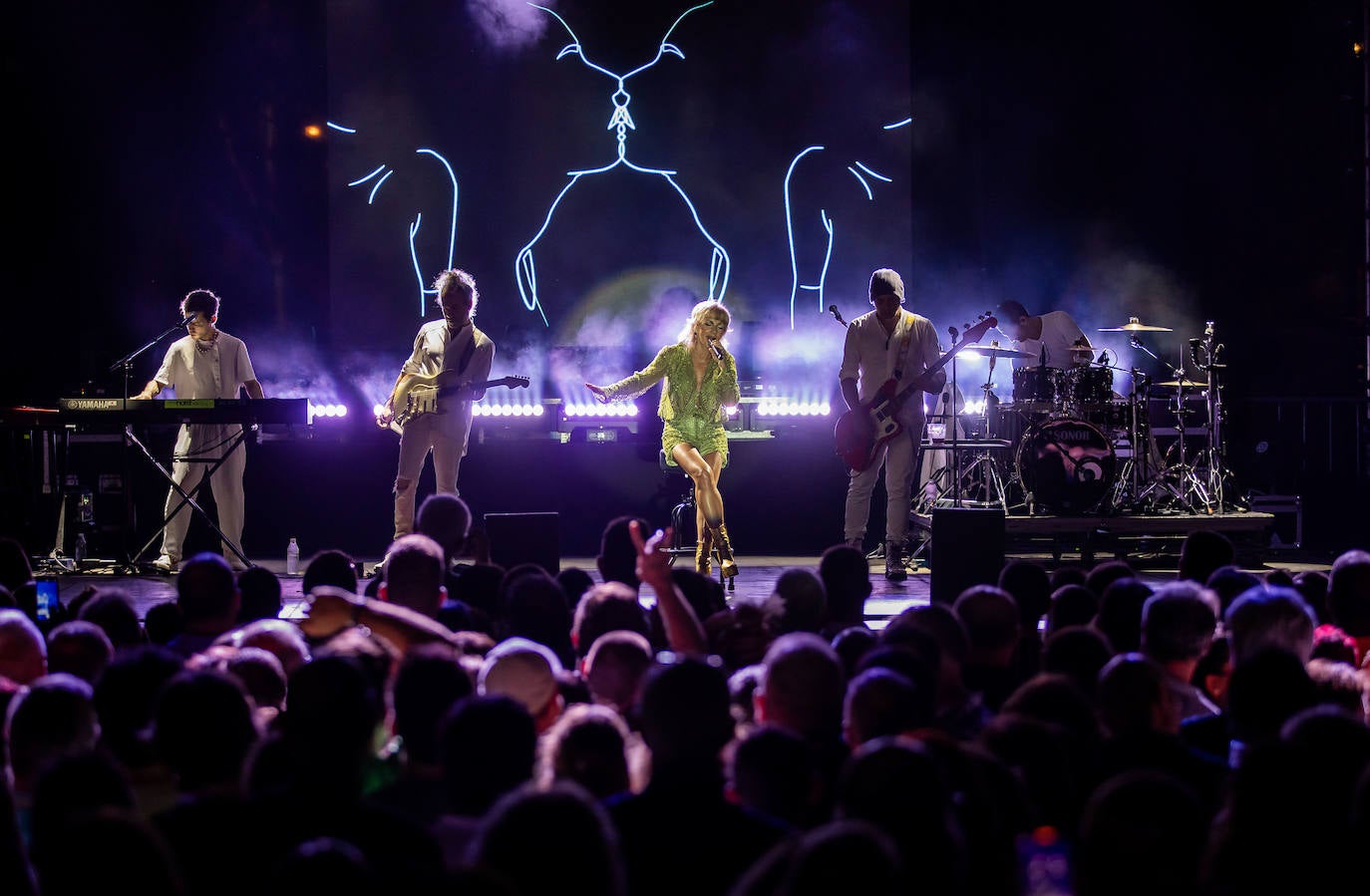 Ana Torroja, en concierto en Huelva: todas las imágenes