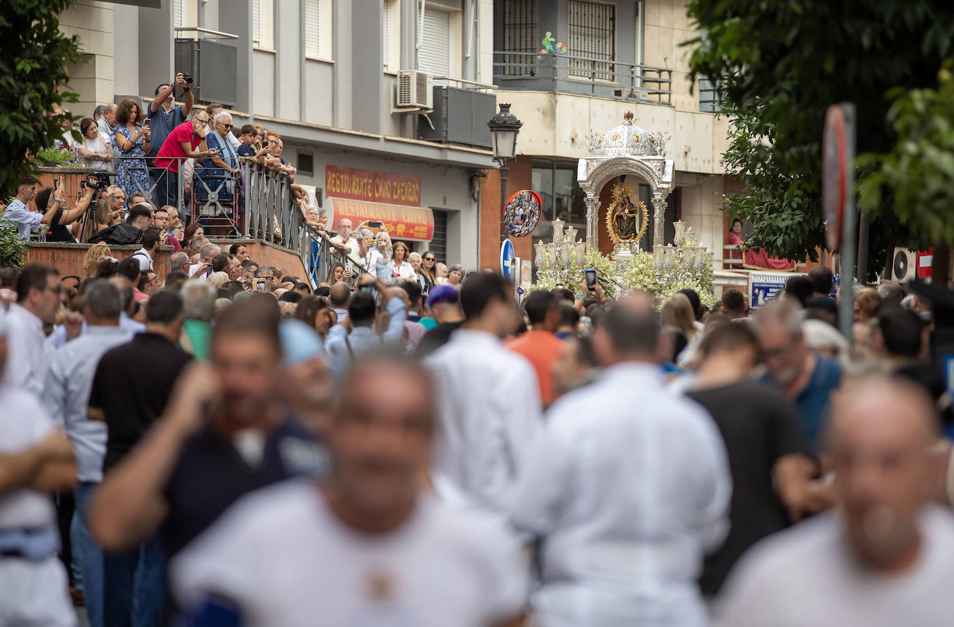 La Virgen de la Cinta regresa a casa