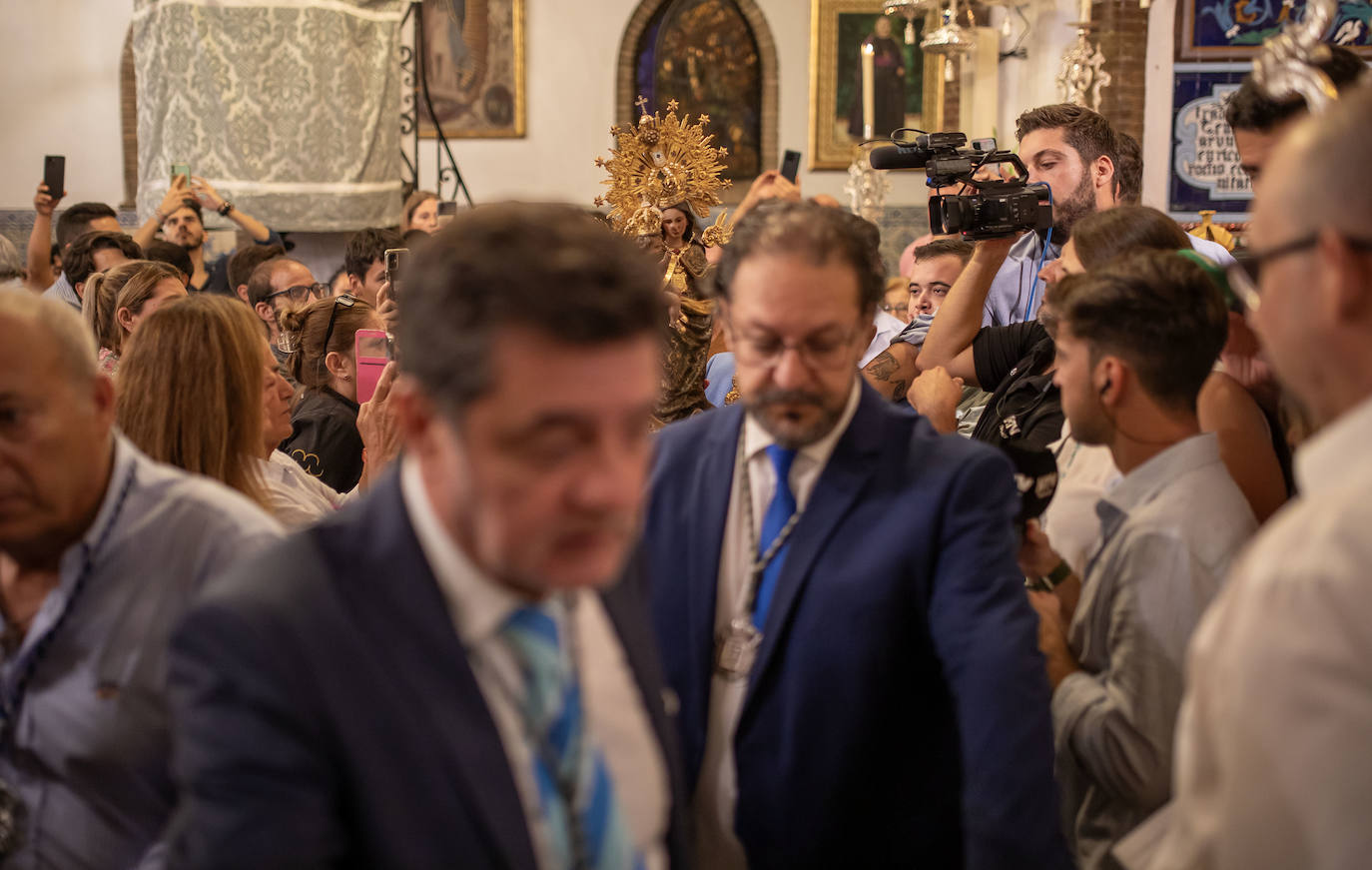 La Virgen de la Cinta regresa a casa