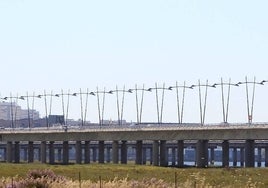 El puente del Odiel volverá a estar ocho semanas cortado al tráfico en el sentido de entrada a Huelva
