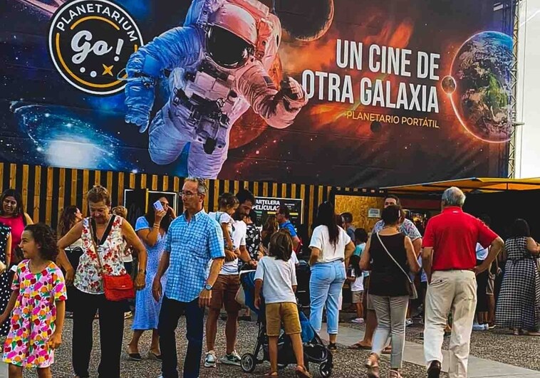 El recinto de Planetarium Go, que recorre todo el país, estará en Huelva hasta el 29 de octubre