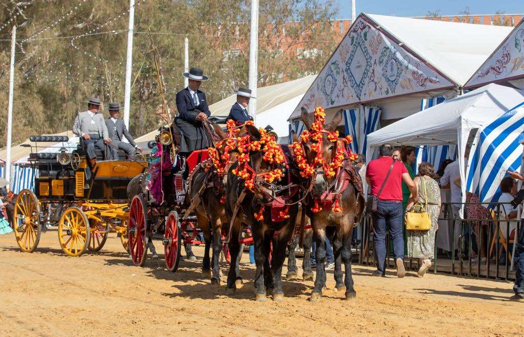 Ambiente de gala en el arranque de la Feria del Caballo y el Otoño en Huelva de 2023