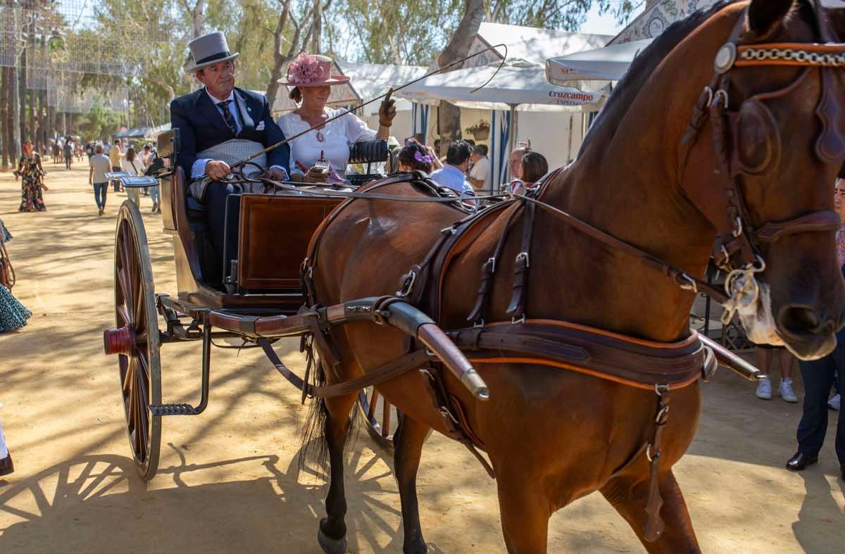 Ambiente de gala en el arranque de la Feria del Caballo y el Otoño en Huelva de 2023