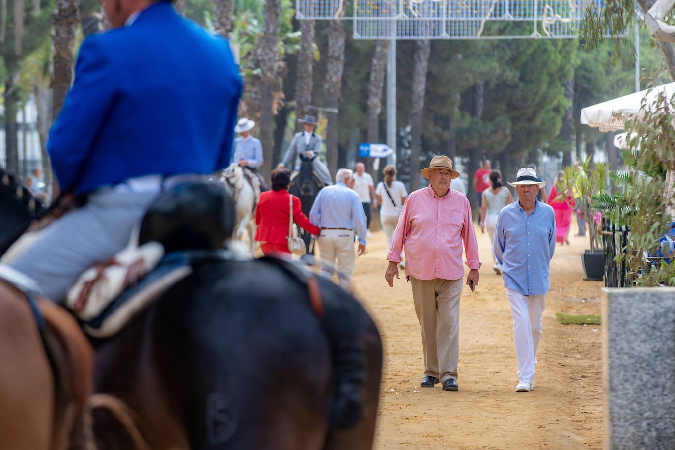 El caballo se hace arte en la Feria de Otoño de Huelva