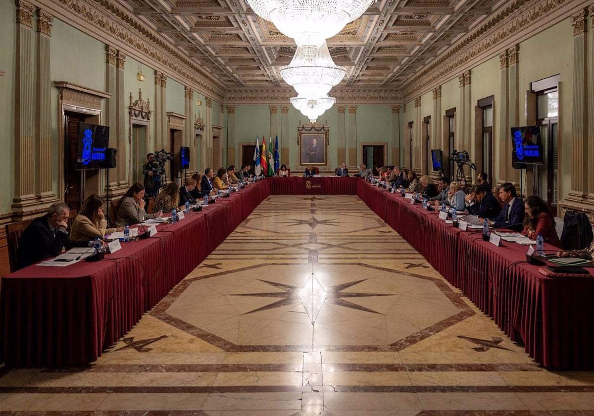 Pleno del Ayuntamiento de Huelva