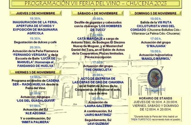 Estos son los planes para hacer en Huelva el fin de semana del 3, 4 y 5 de noviembre: agenda cultural, conciertos y actividades con niños
