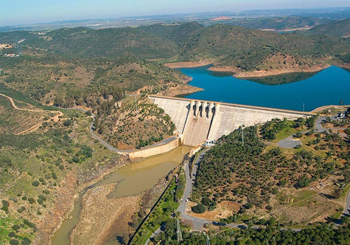 El embalse del Chanza, el segundo de mayor capacidad