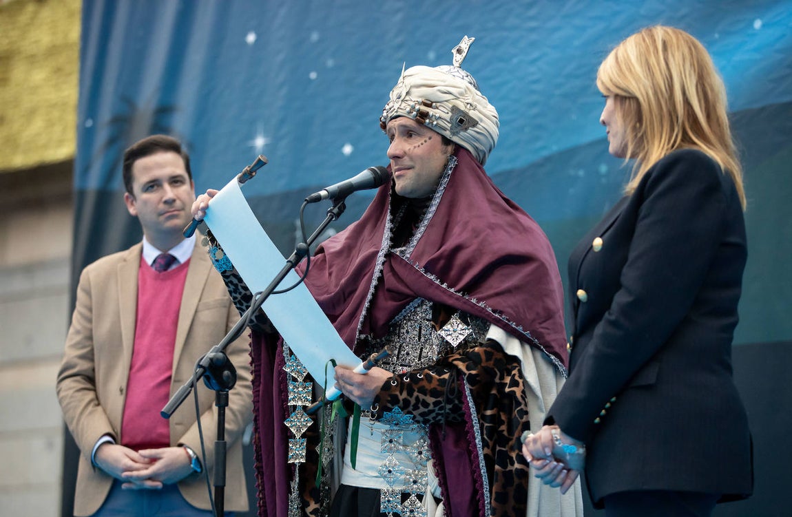 El heraldo se dirige a Huelva