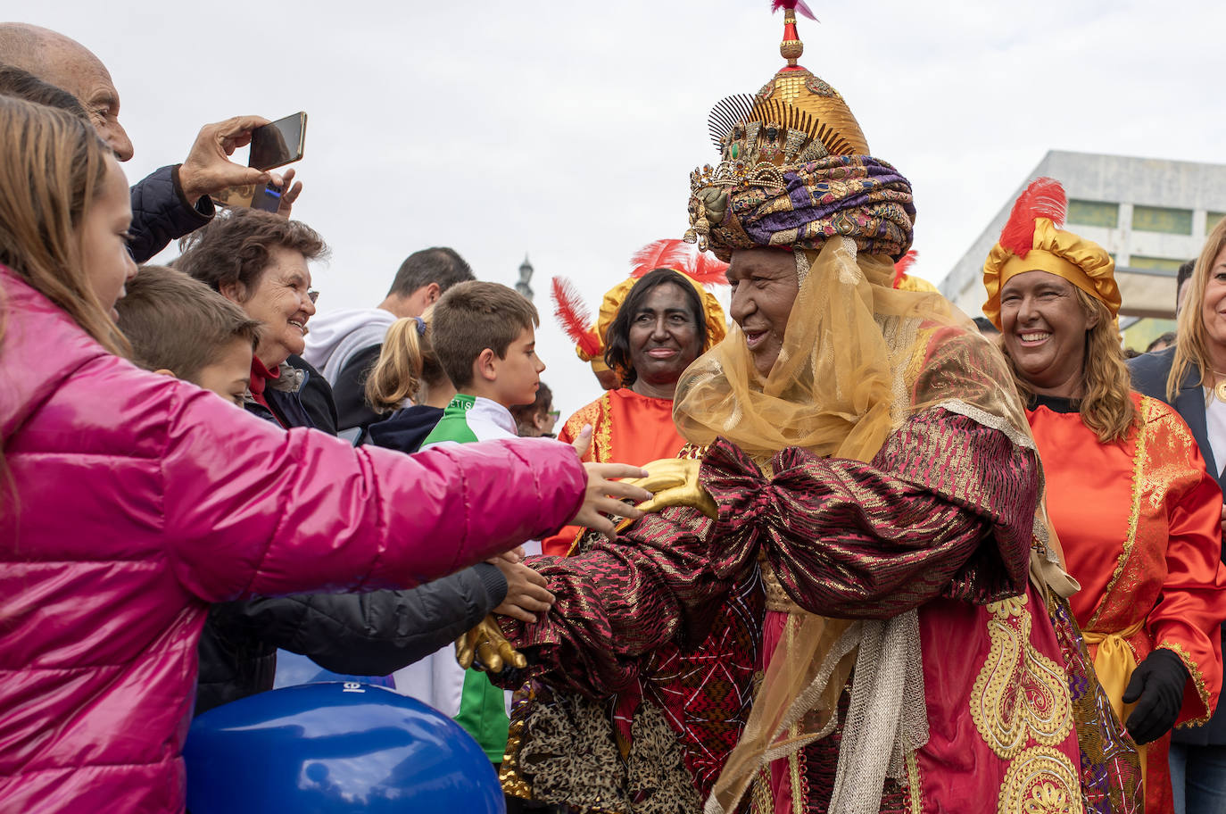 Las mejores imágenes de la llegada de los Reyes Magos a Huelva