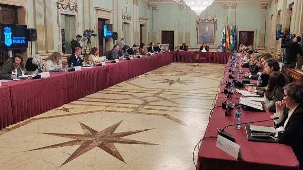 Imagen del pleno de este lunes