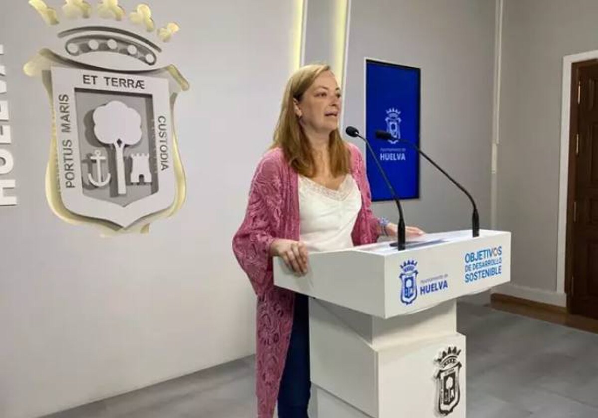 La concejal socialista María Teresa Flores