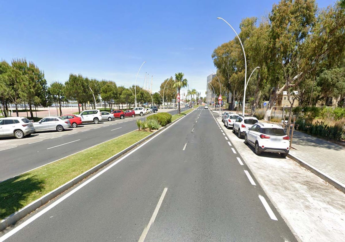 Aparcamientos libres junto al centro de Huelva