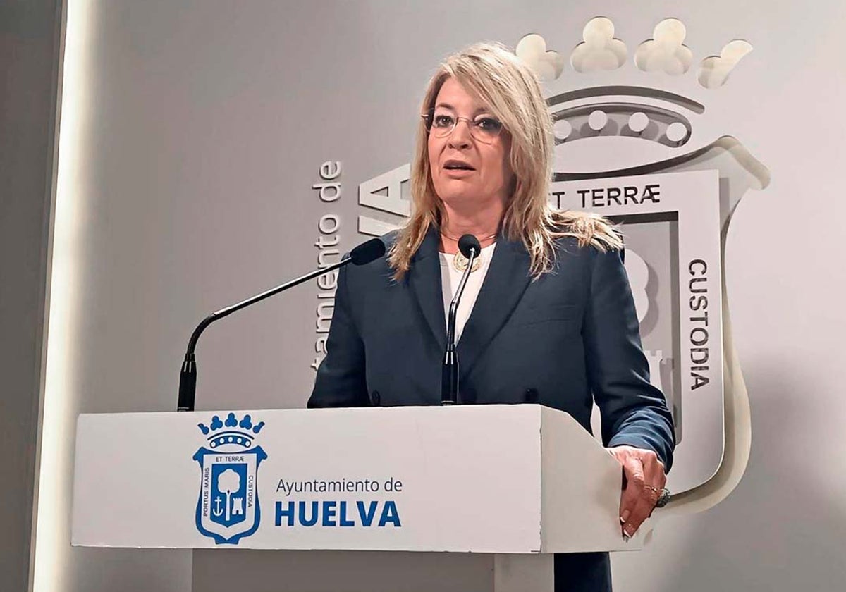 La alcaldesa de Huelva, Pilar Miranda