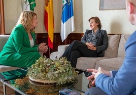 La cónsul portuguesa traslada al Ayuntamiento de Huelva el apoyo luso a la alta velocidad Faro-Huelva-Sevilla