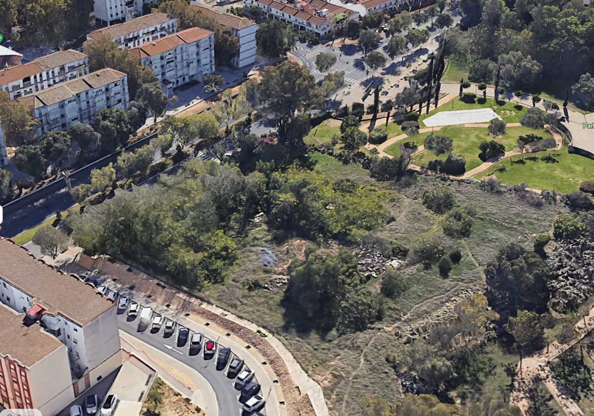 La parcela donde se construiría el albergue