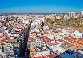Panorámica de la ciudad de Huelva