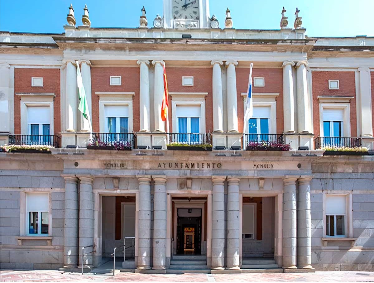 Fachada del Ayuntamiento de Huelva