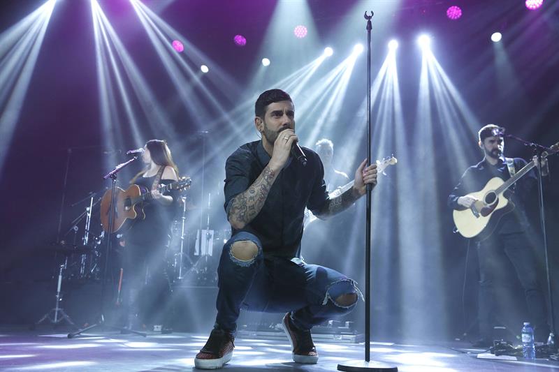 Imagen de un concierto de Melendi, uno de los artistas que participará este verano en uno de los festivales de música que acogerá la provincia de Huelva