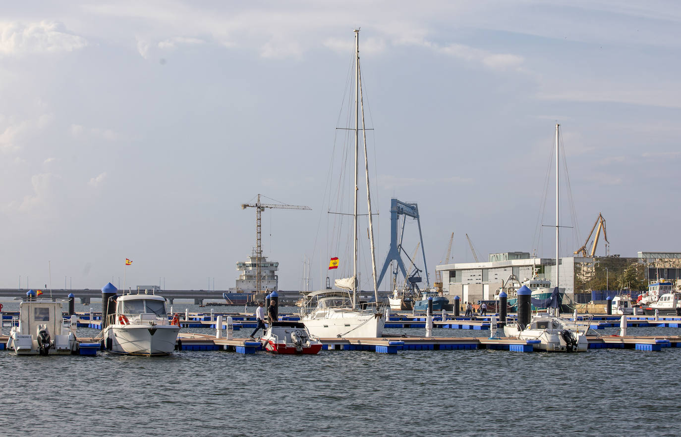 Así es la primera Marina urbana de Huelva