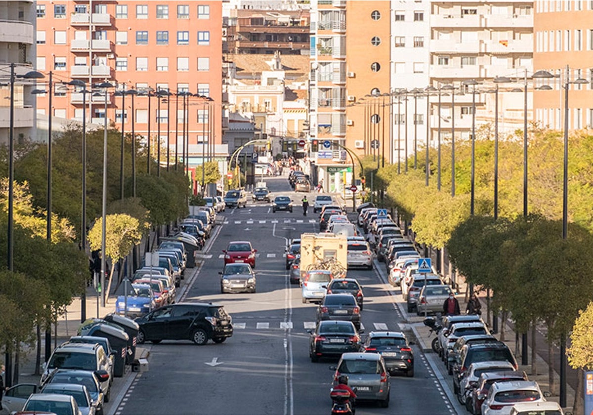 Avenida de la Ría de la capital onubense