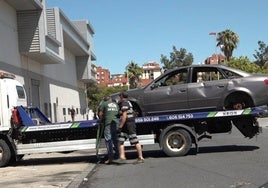 Una unidad policial específica para gestionar los más de 1.000 coches abandonados en Huelva