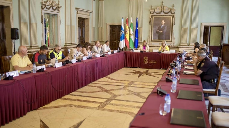 Imagen de la Junta Local de Seguridad celebrada este viernes