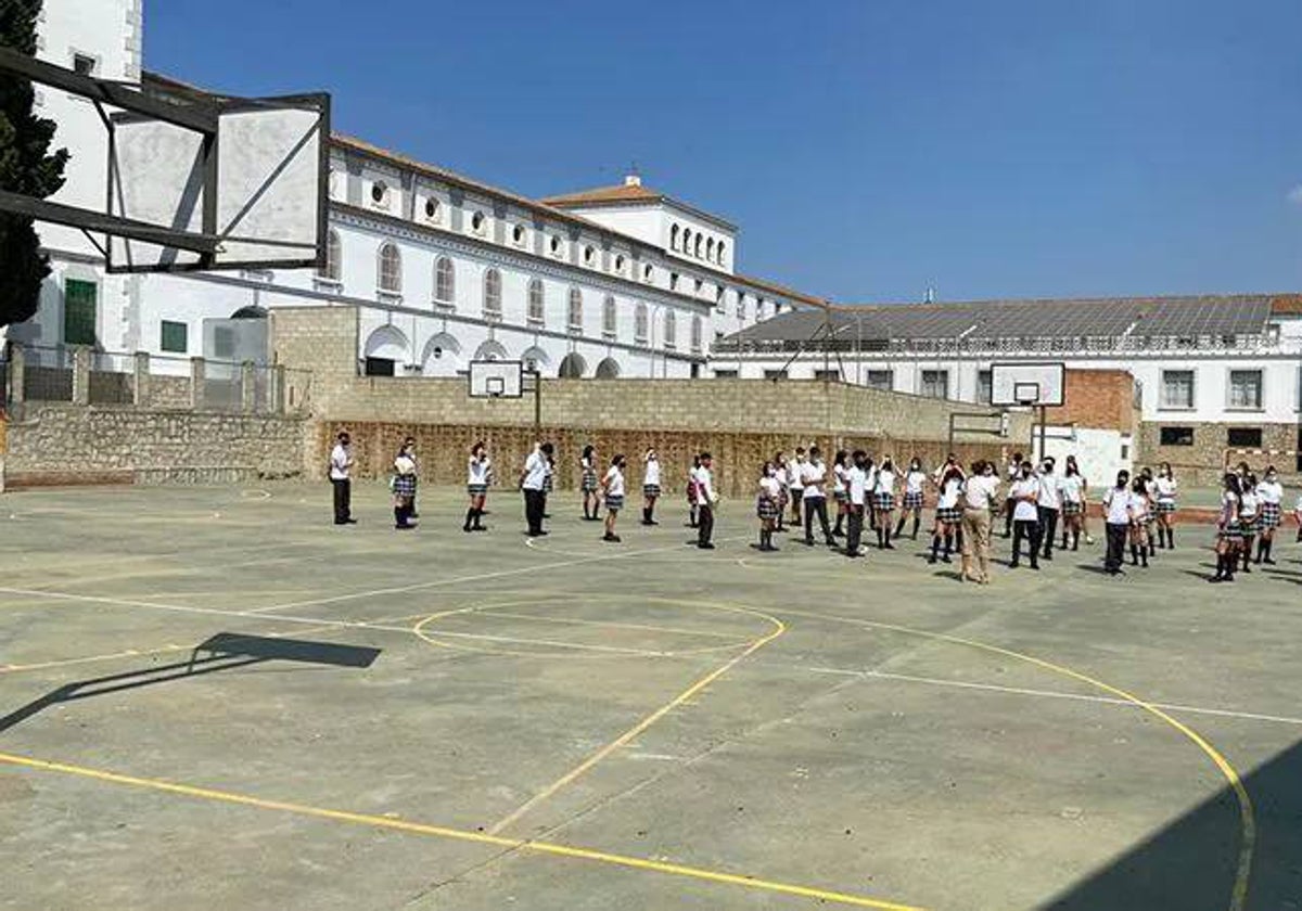 Foto de archivo del Colegio Diocesano de Huelva