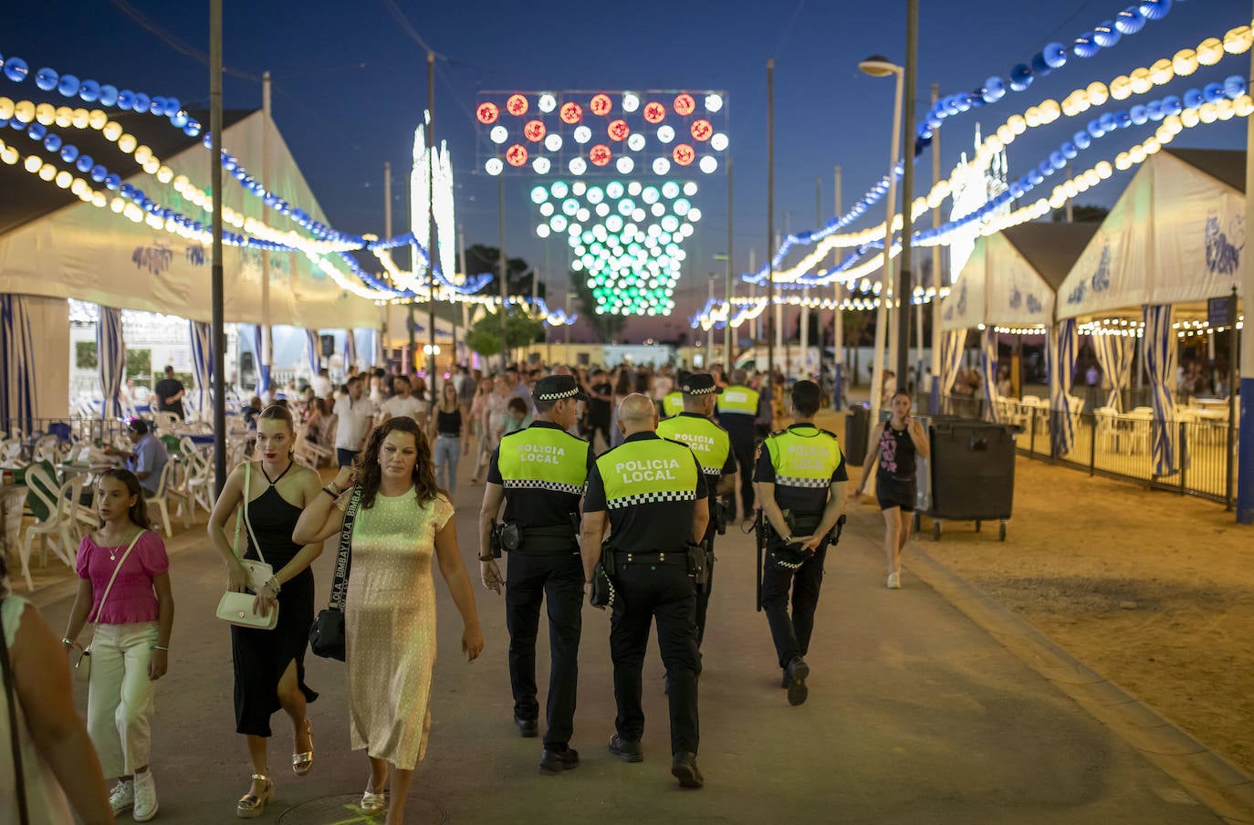 El ambiente de la noche del jueves en Las Colombinas 2024, en imágenes