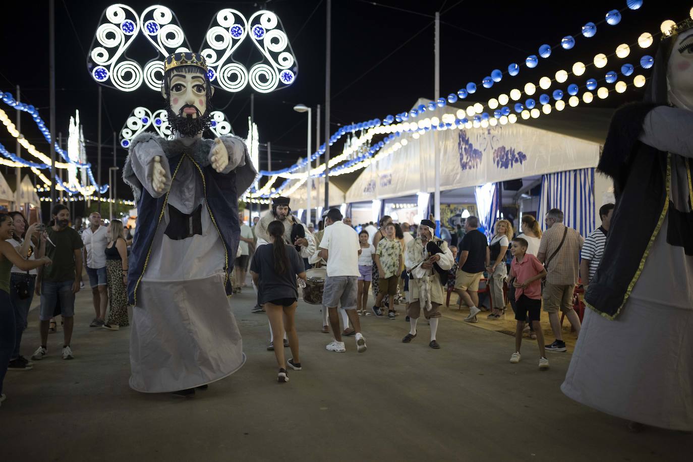 El ambiente de la noche del jueves en Las Colombinas 2024, en imágenes