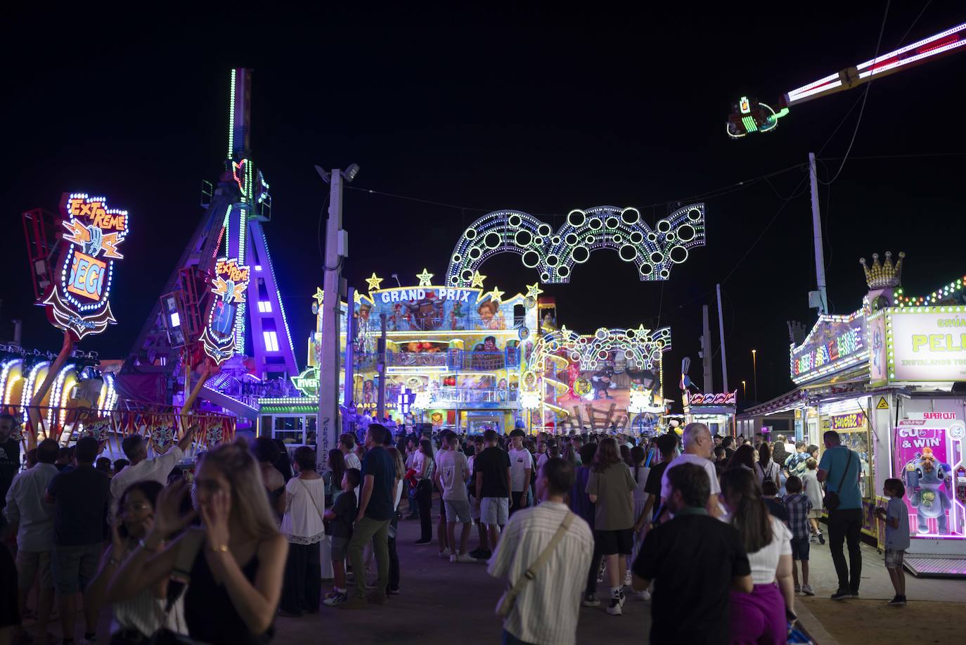 El ambiente de la noche del jueves en Las Colombinas 2024, en imágenes