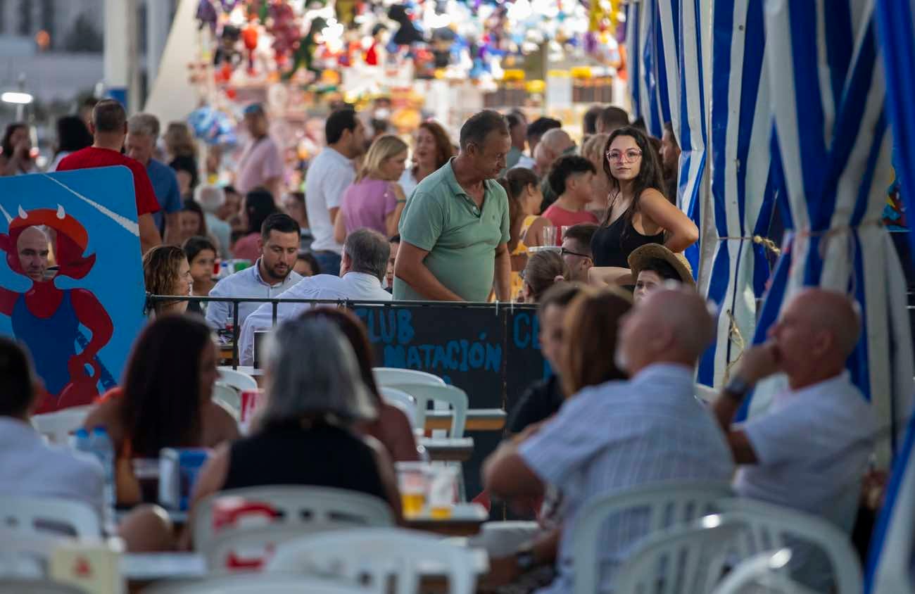 El ambiente de la noche del viernes en las Colombinas 2024, en imágenes