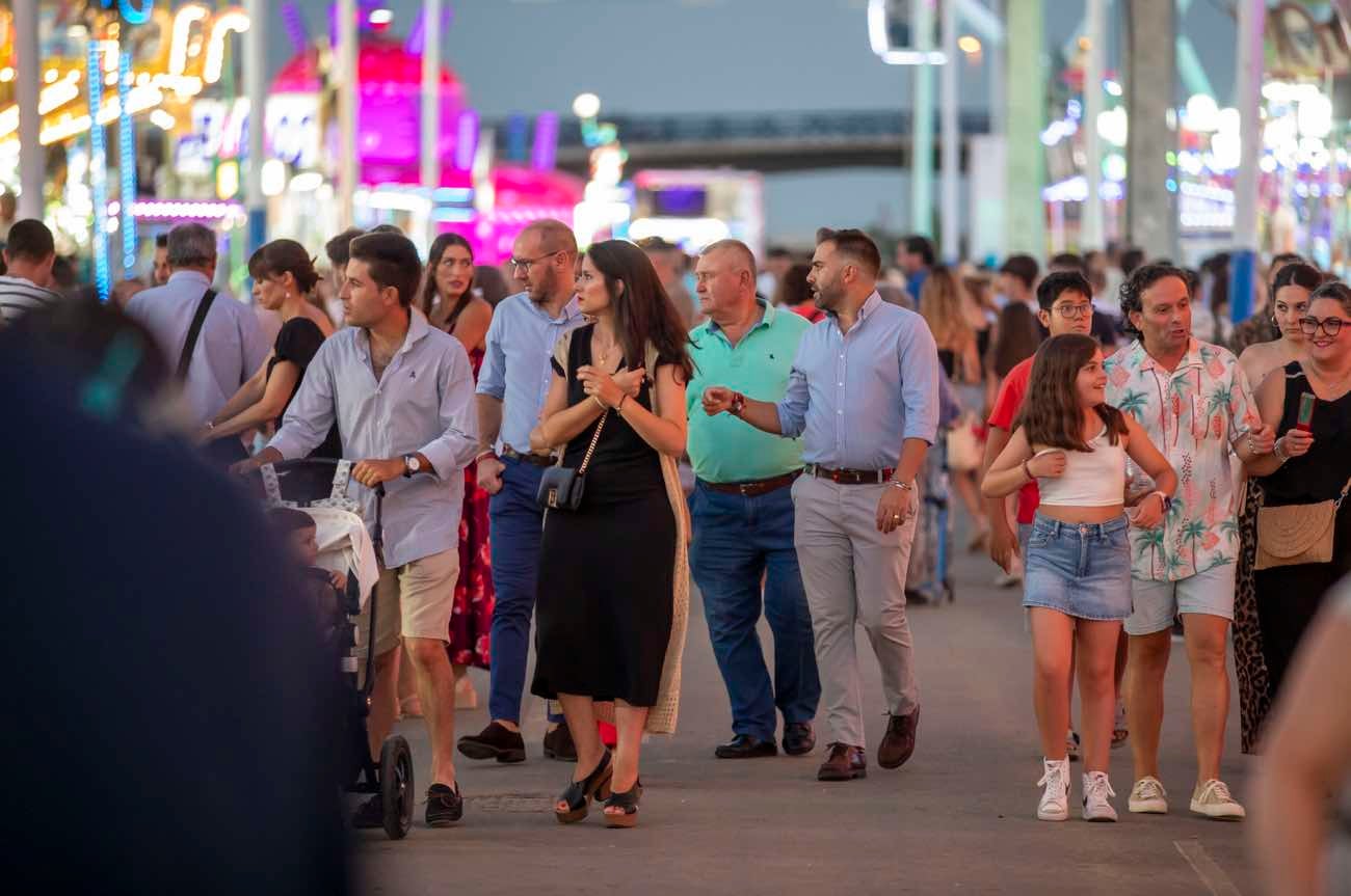 El ambiente de la noche del viernes en las Colombinas 2024, en imágenes