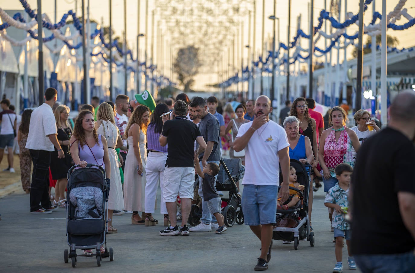 El ambiente de la noche del sábado en las Colombinas 2024, en imágenes