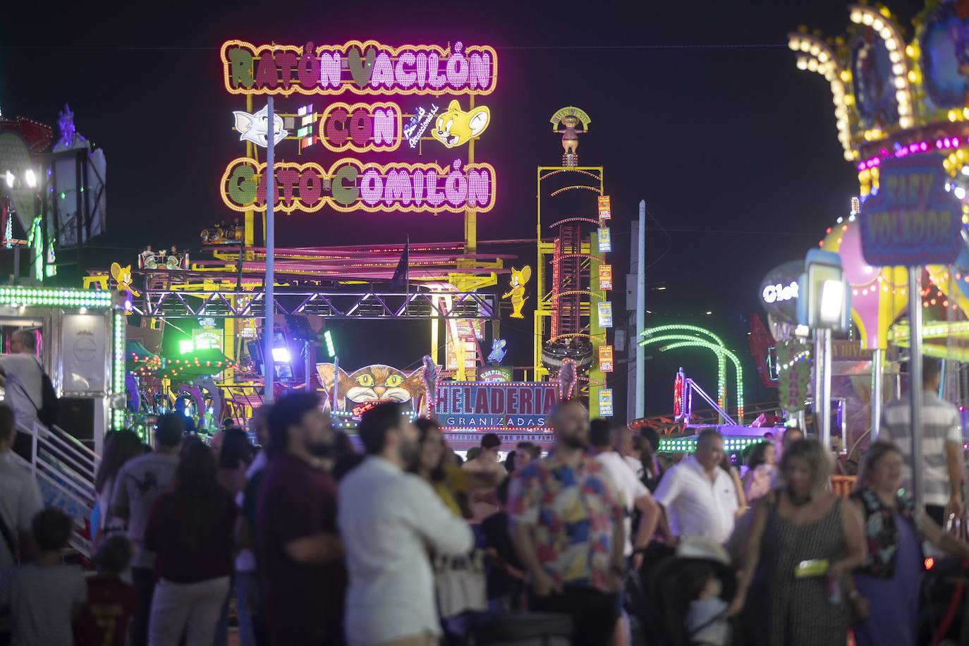 El ambiente de la noche del sábado en las Colombinas 2024, en imágenes