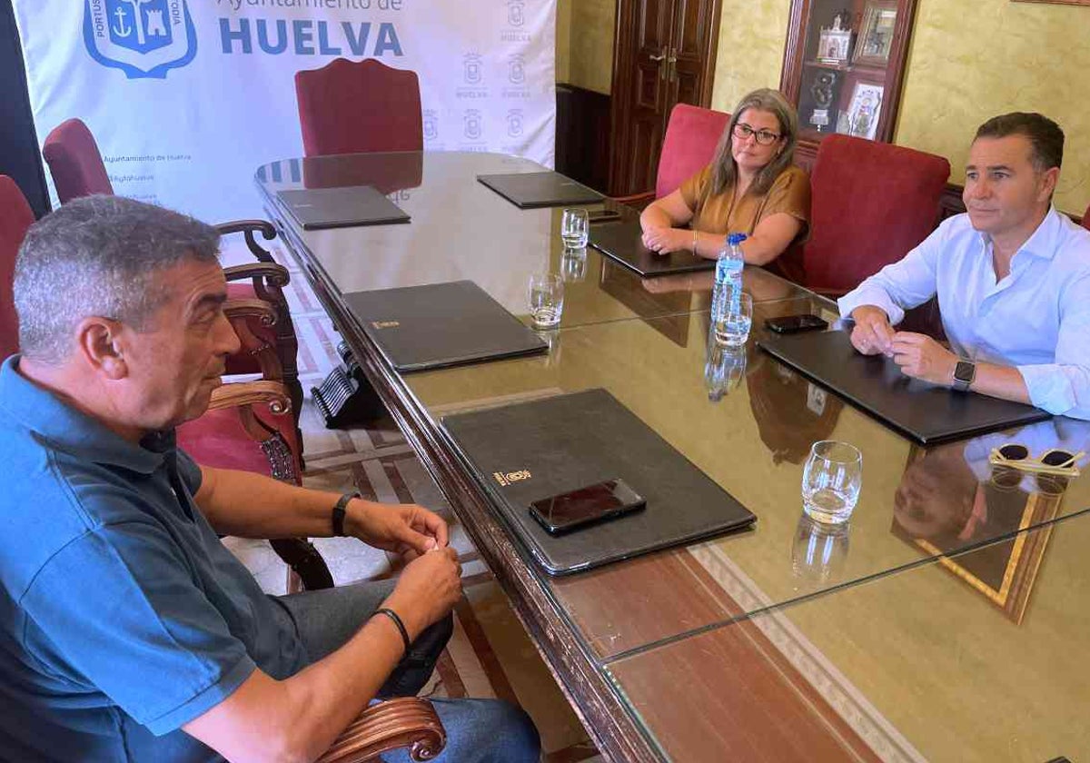 Reunión entre Felipe Arias y Honorio Rodríguez