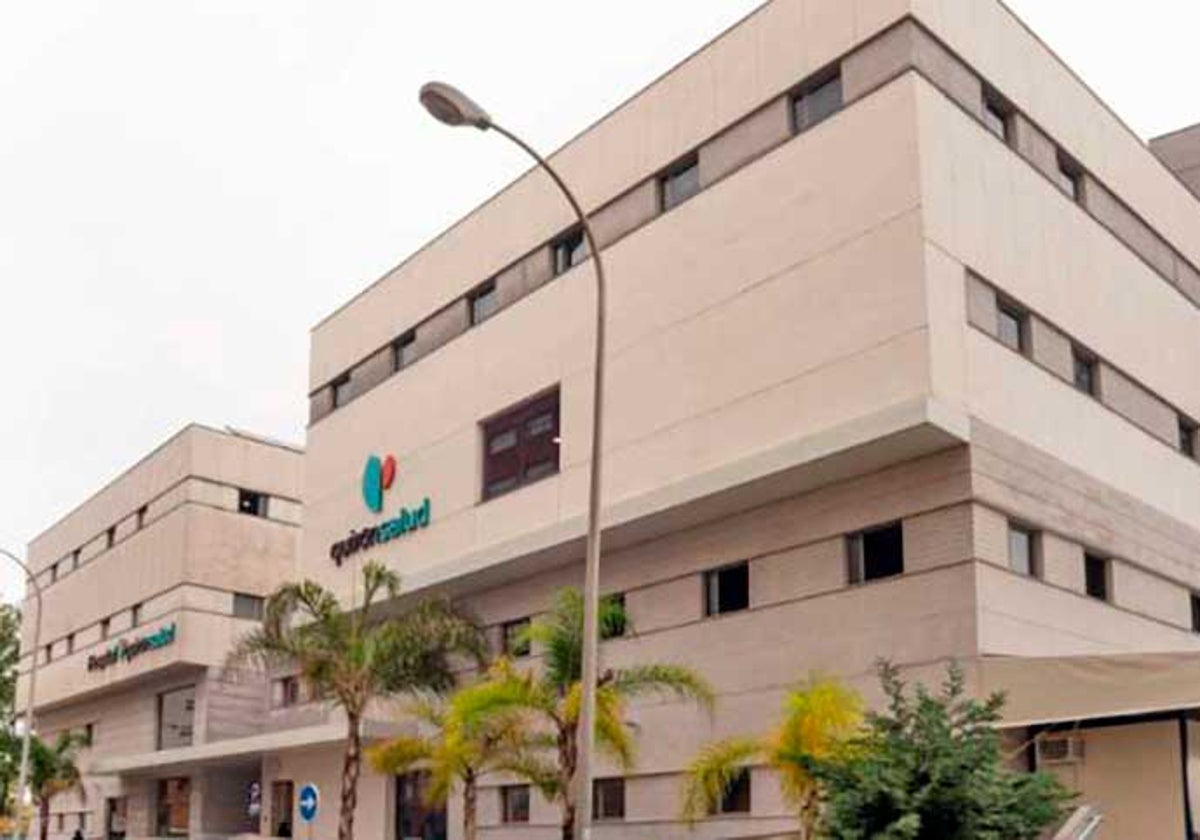 El hospital Quirónsalud de Huelva