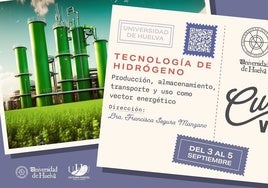La Universidad de Huelva acercará la tecnología de hidrógeno a la sociedad a través un curso de verano
