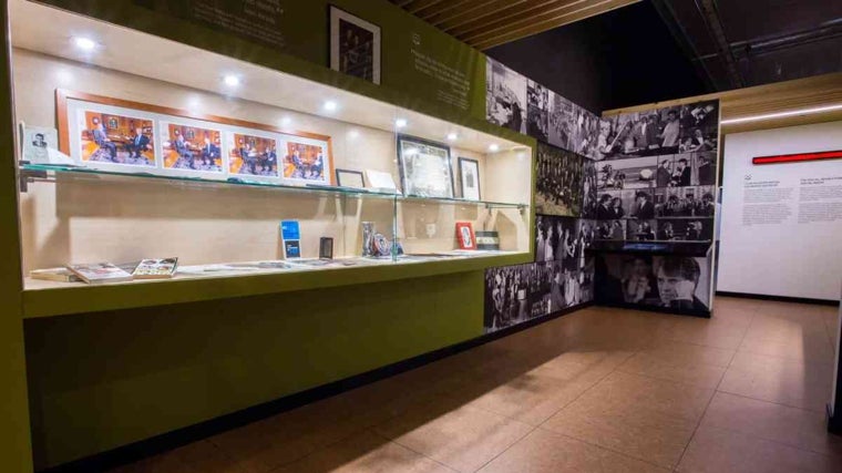 Interior del Centro de la Comunicación Jesús Hermida