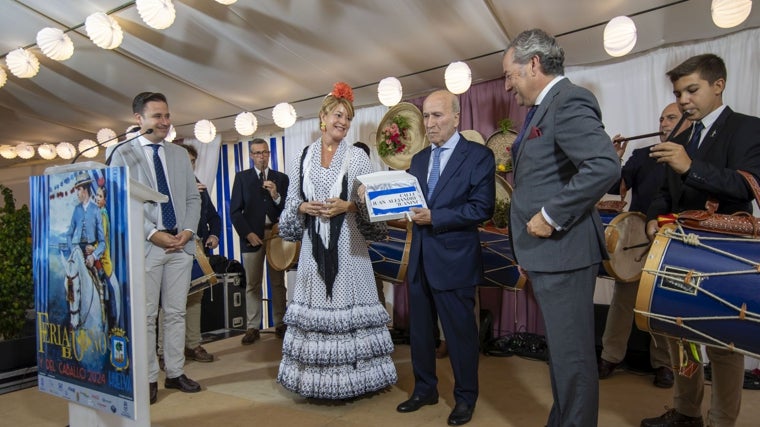 El mal tiempo da una tregua en la inauguración de la Feria del Caballo de Huelva