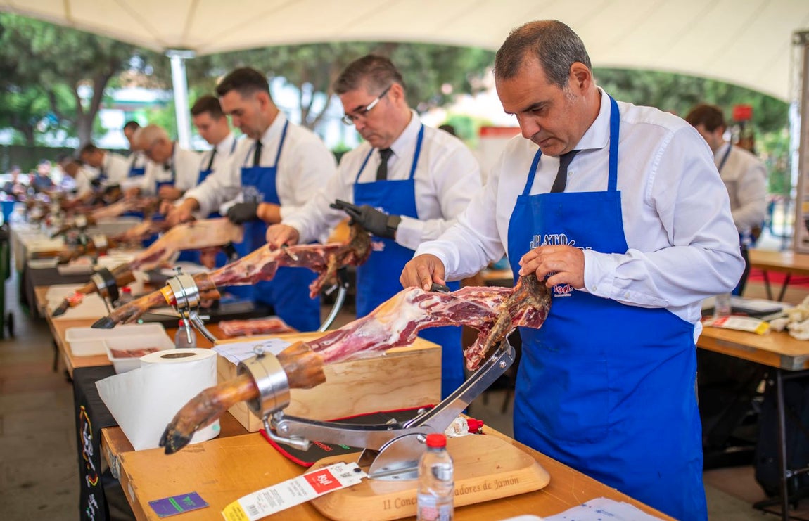 El récord al plato de jamón más grande del mundo, en imágenes
