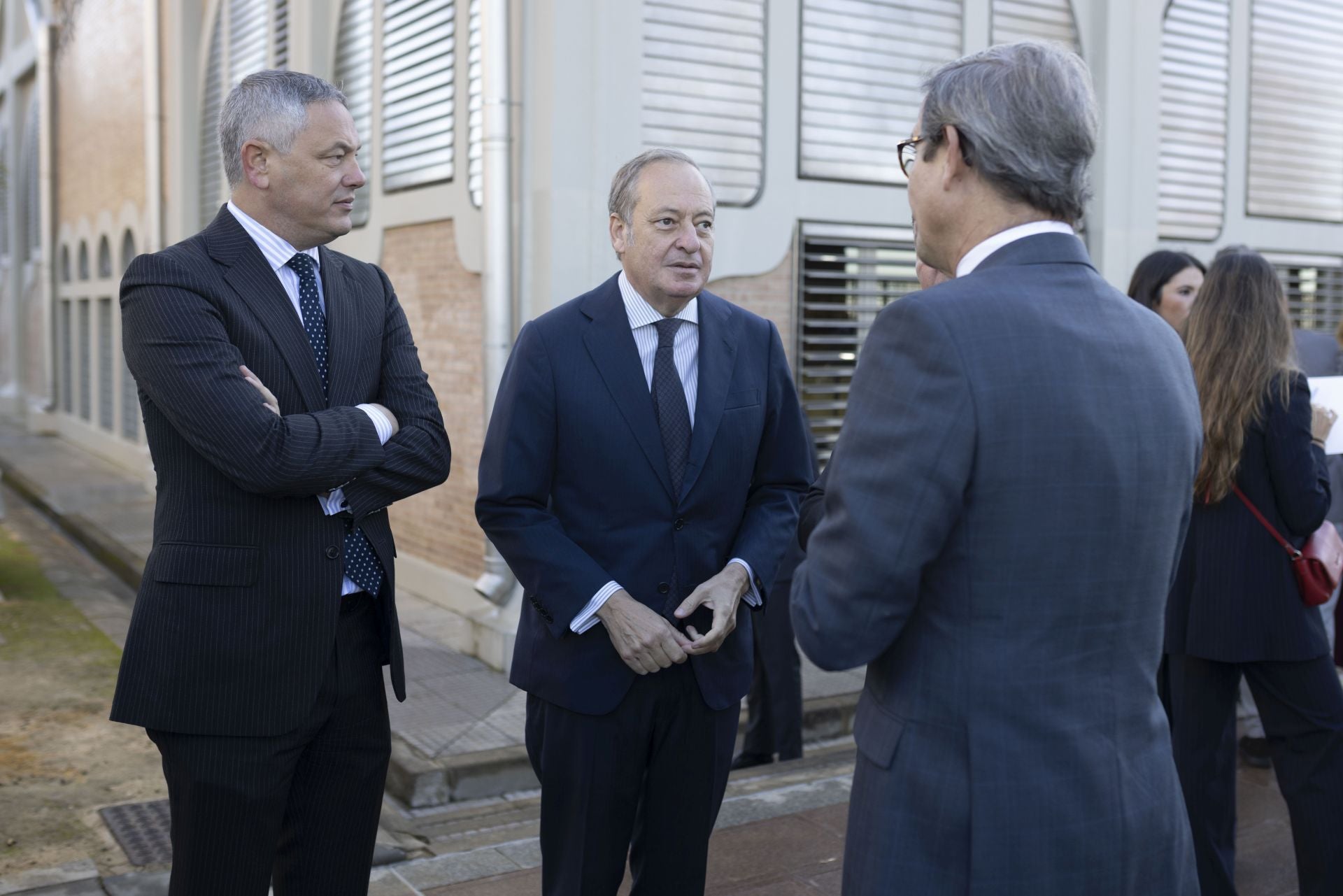 Alberto García Reyes, Álvaro Rodríguez Guitart y Jorge Paradela