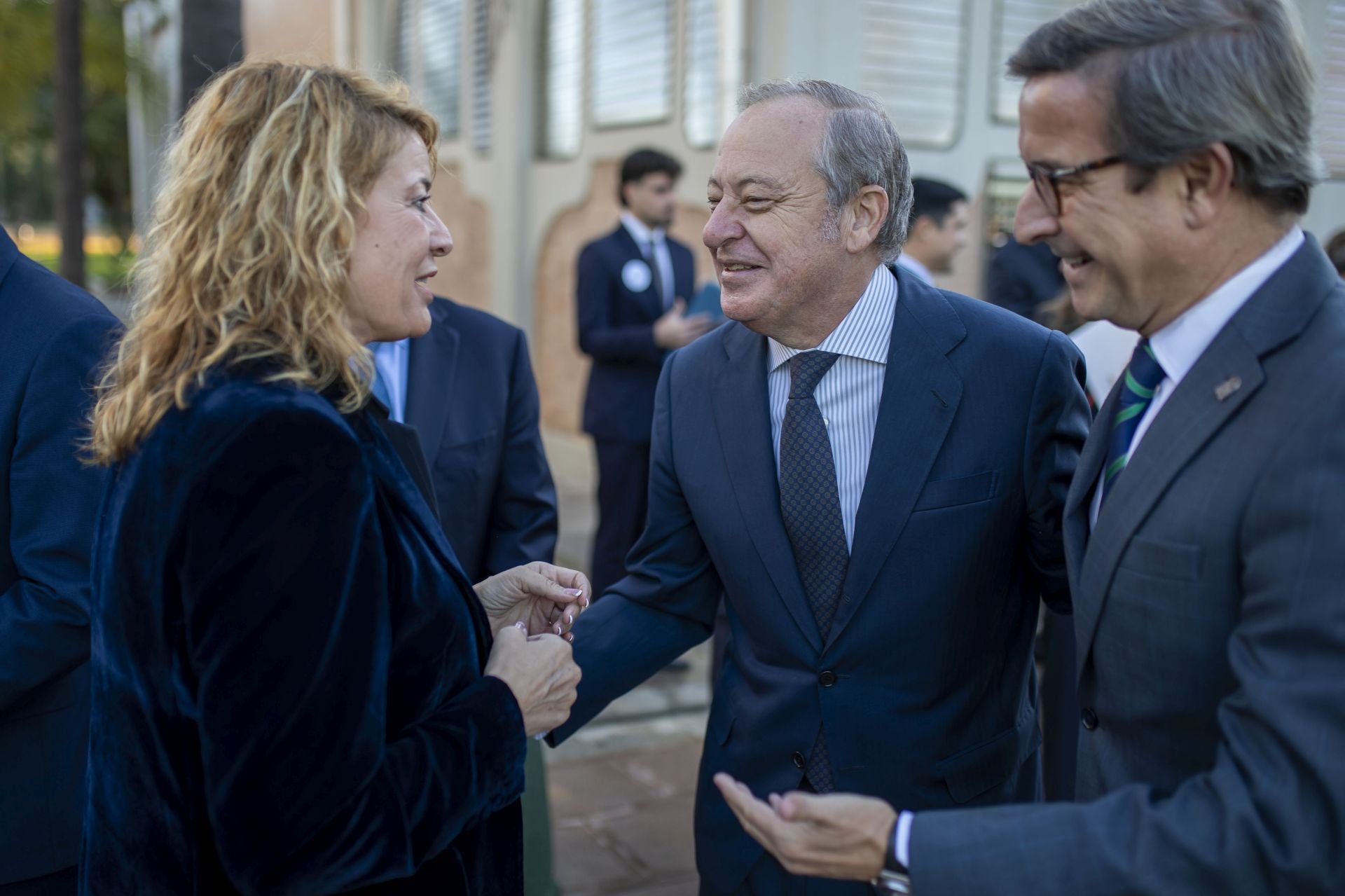 Pilar Miranda, Álvaro Rodríguez Guitart y Jorge Paradela, consejero de Industria